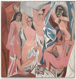 Description : Description : Description : Description : Description : Description : D:\DOCUMENTS VISUELS POUR COURS\MONOGRAPHIES\PICASSO Pablo 1881-1973\2- 1907-14 PERIODE CUBISTE\Les demoiselles d'Avignon, 1907, huile sur toile, 243.9 x 233.7 cm, The Museum of modern Art, New York..jpg